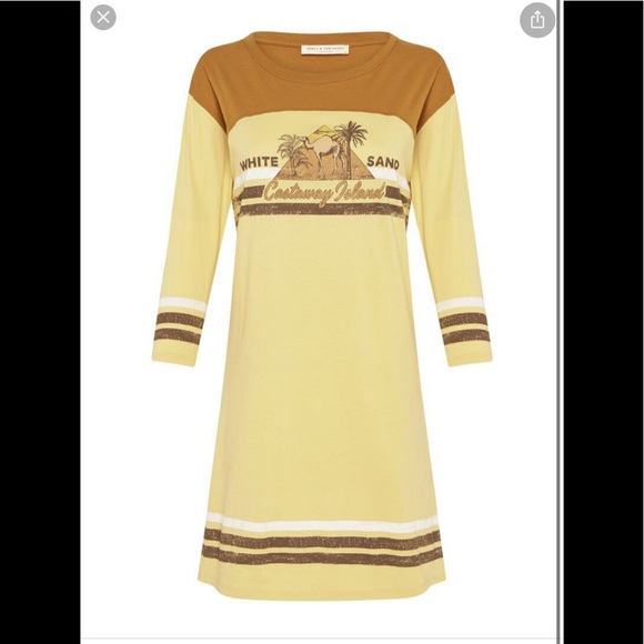 Spell white sand organic tee dress XXS NWT - Picture 4 of 9